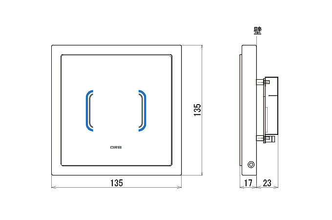 取付寸法図